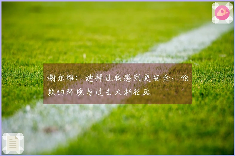 谢尔维：迪拜让我感到更安全，伦敦的环境与过去大相径庭