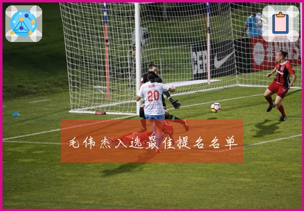 毛伟杰入选最佳提名名单