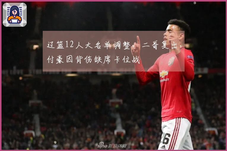 辽篮12人大名单调整，二哥复出，付豪因背伤缺席卡位战